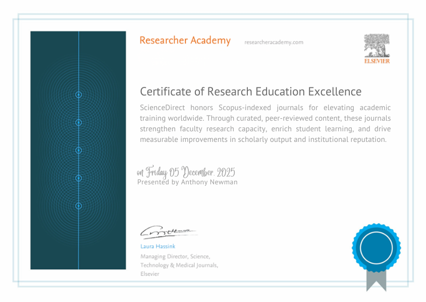 Certificate of technical editing 4